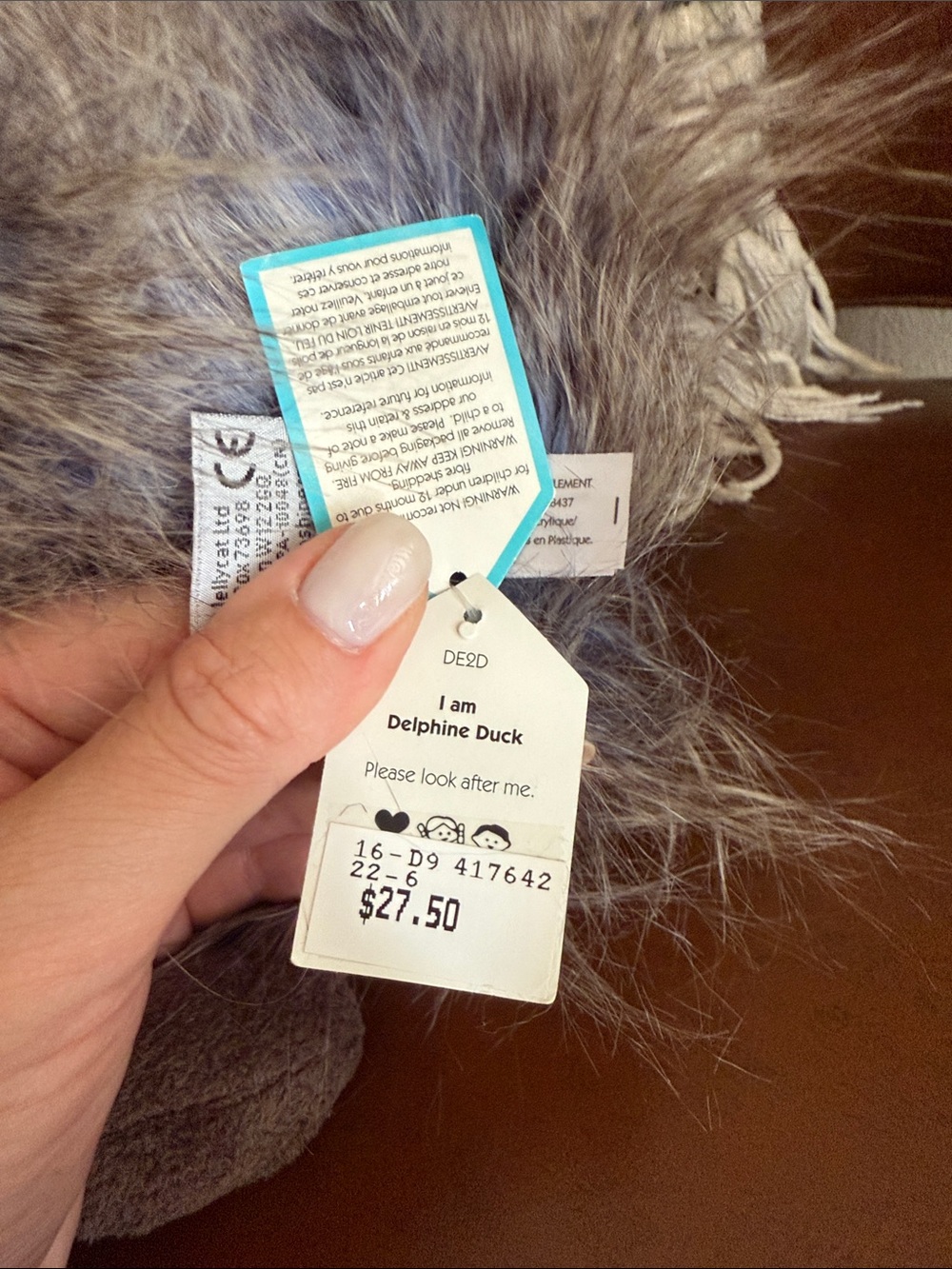 NWT Delphine Duck Jelly Cat - Picture 3 of 7